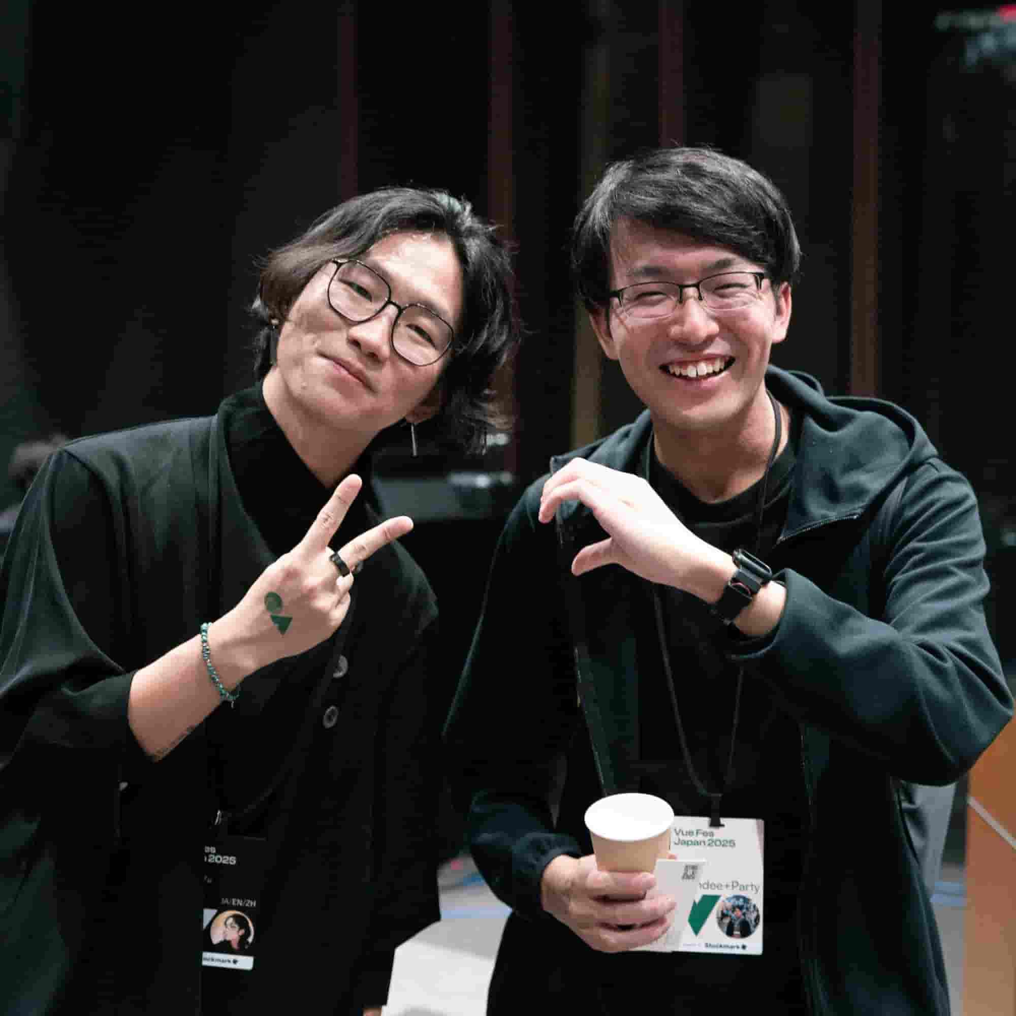 Anthony Fu氏とツーショット!